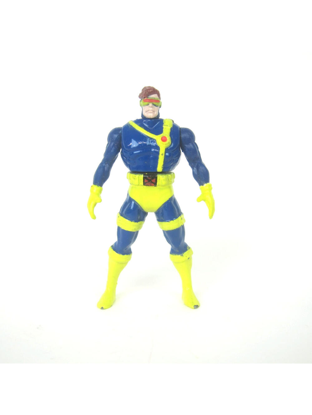 Vintage Marvel X-Men Cyclops Die-cast Action Figure ToyBiz 1994 Steel Mutants